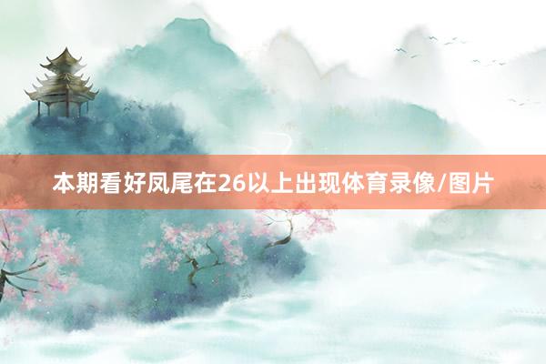 本期看好凤尾在26以上出现体育录像/图片