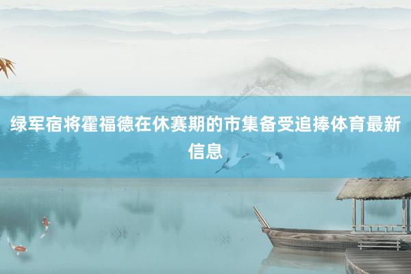 绿军宿将霍福德在休赛期的市集备受追捧体育最新信息