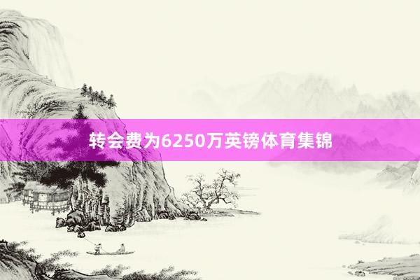 转会费为6250万英镑体育集锦