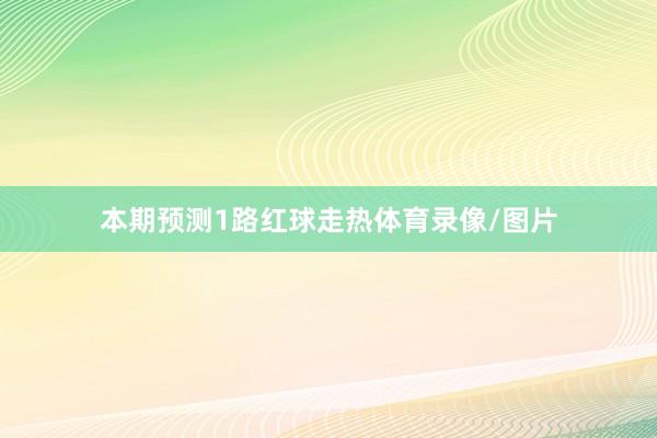 本期预测1路红球走热体育录像/图片