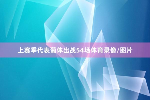 上赛季代表葡体出战54场体育录像/图片