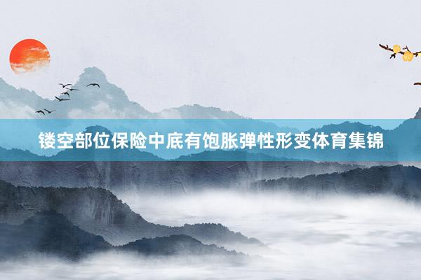 镂空部位保险中底有饱胀弹性形变体育集锦