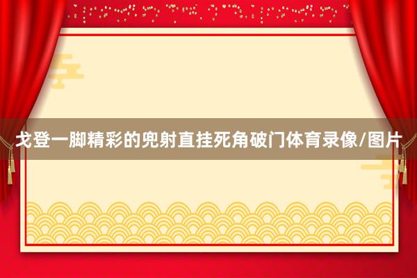 戈登一脚精彩的兜射直挂死角破门体育录像/图片
