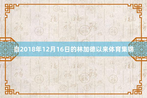 自2018年12月16日的林加德以来体育集锦