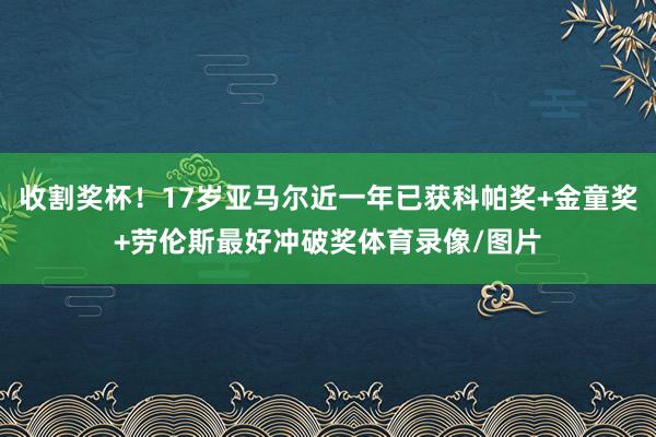 收割奖杯！17岁亚马尔近一年已获科帕奖+金童奖+劳伦斯最好冲破奖体育录像/图片