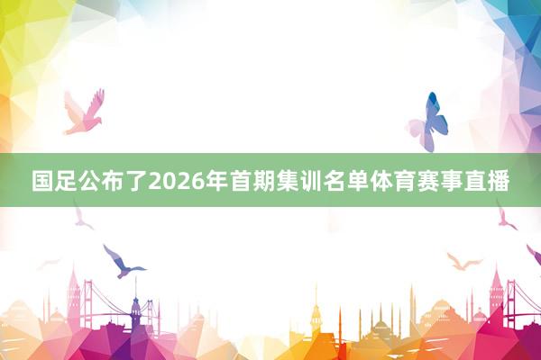 国足公布了2026年首期集训名单体育赛事直播