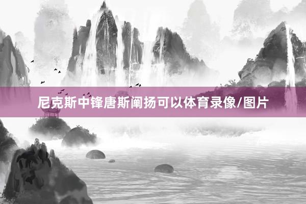 尼克斯中锋唐斯阐扬可以体育录像/图片